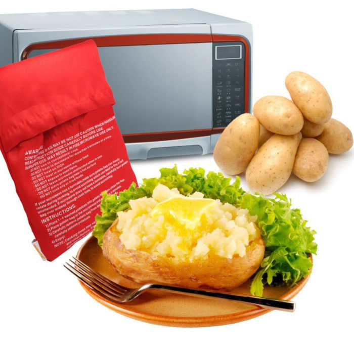 Bolsa de microondas para asar patatas