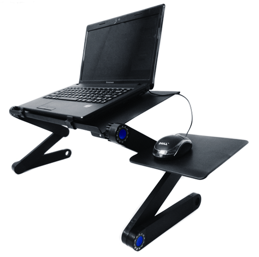 Mesa para ordenador portátil con soporte para ratón BN1041 teletrabajo