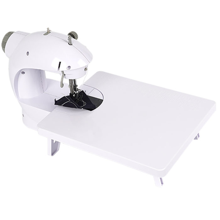 Mini máquina de coser portátil de pedal We Houseware BN3404 con mesa de extensión